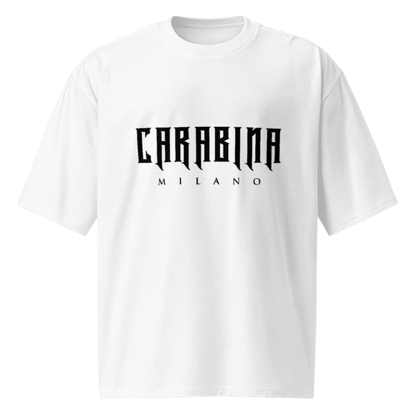 Carabina Milano Oversized Heavyweight T-Shirt (White)